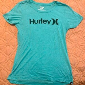 Hurley size small T. Turquoise color. Soft and stretchy.